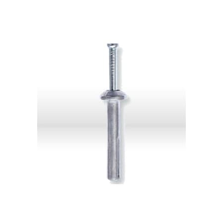Red Head Nail Drive Anchor, 1/4" Dia., 1" L, Steel Zinc Plated HS-1410